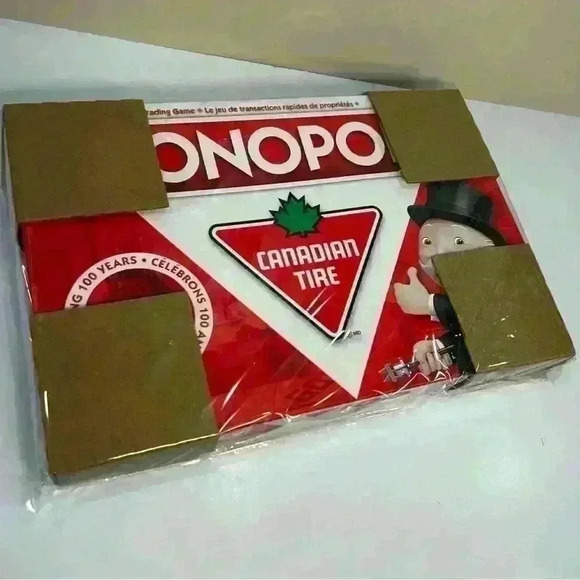 🇨🇦 BNIB Factory Sealed - MONOPOLY Game Canadian Tire 100th Anniversary BILINGUAL - Picture 9 of 9